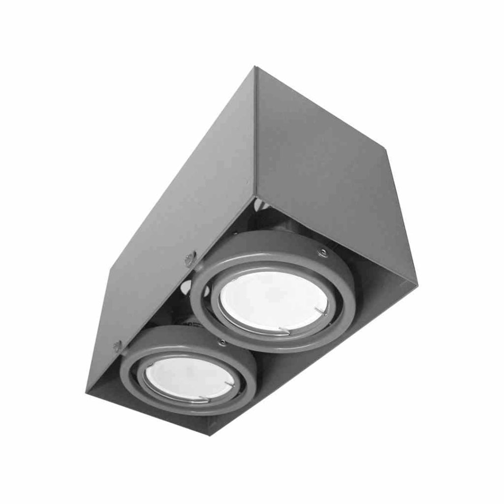 Faretto soffitto LED Milagro Blocco ML843 grigio metallo