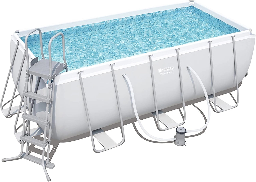 PISCINA C/TEL+POMPA+SCALA 412X201X122H 56456
