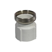 RACCORDO ABS BIANCO CON GHIERA IN OTTONE- 11/4 x 32- GOPLA- pezzi 1