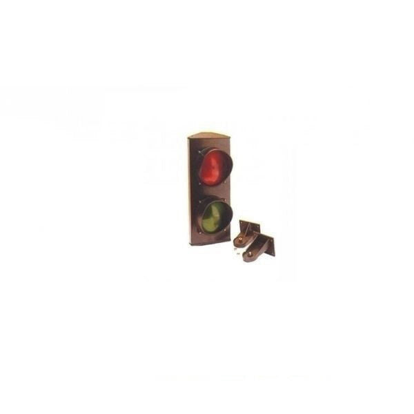 SEMAFORO 2 LUCI 230 VAC A LED BENINCA' LED.TL 9766003 AUTOMAZIONE AUTOMATISMI