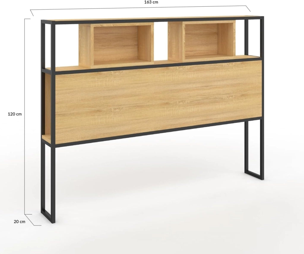 Testiera di design industriale DETROIT 165 CM