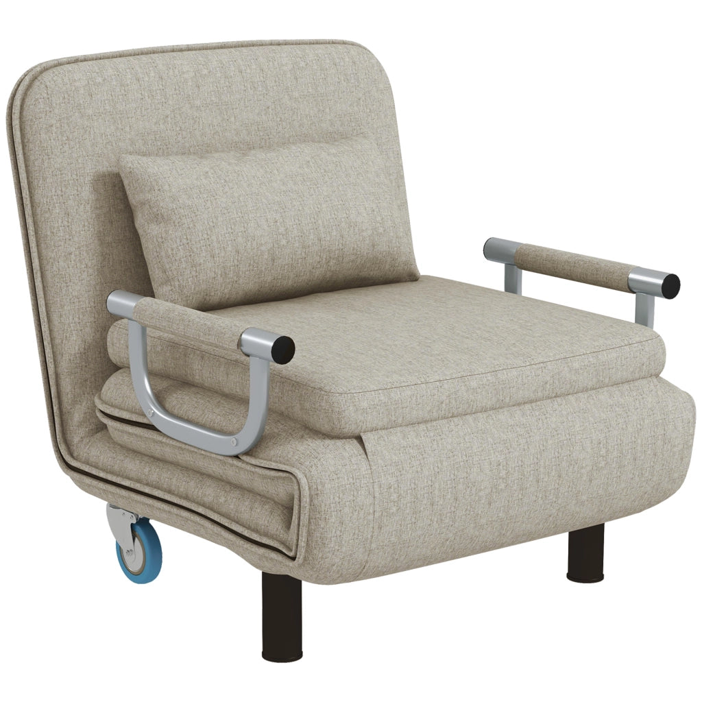 Poltrona letto reclinabile ¨C zephmum ¨C grigio