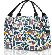 Mini sacchetto termico, sacchetto per picnic, sacchetto per donna, sacchetto isolato, per la strada, sacchetto termico per bicicletta, ripiegabile, impermeabile, chiusura a raccordo 8,5L, verde azzurro