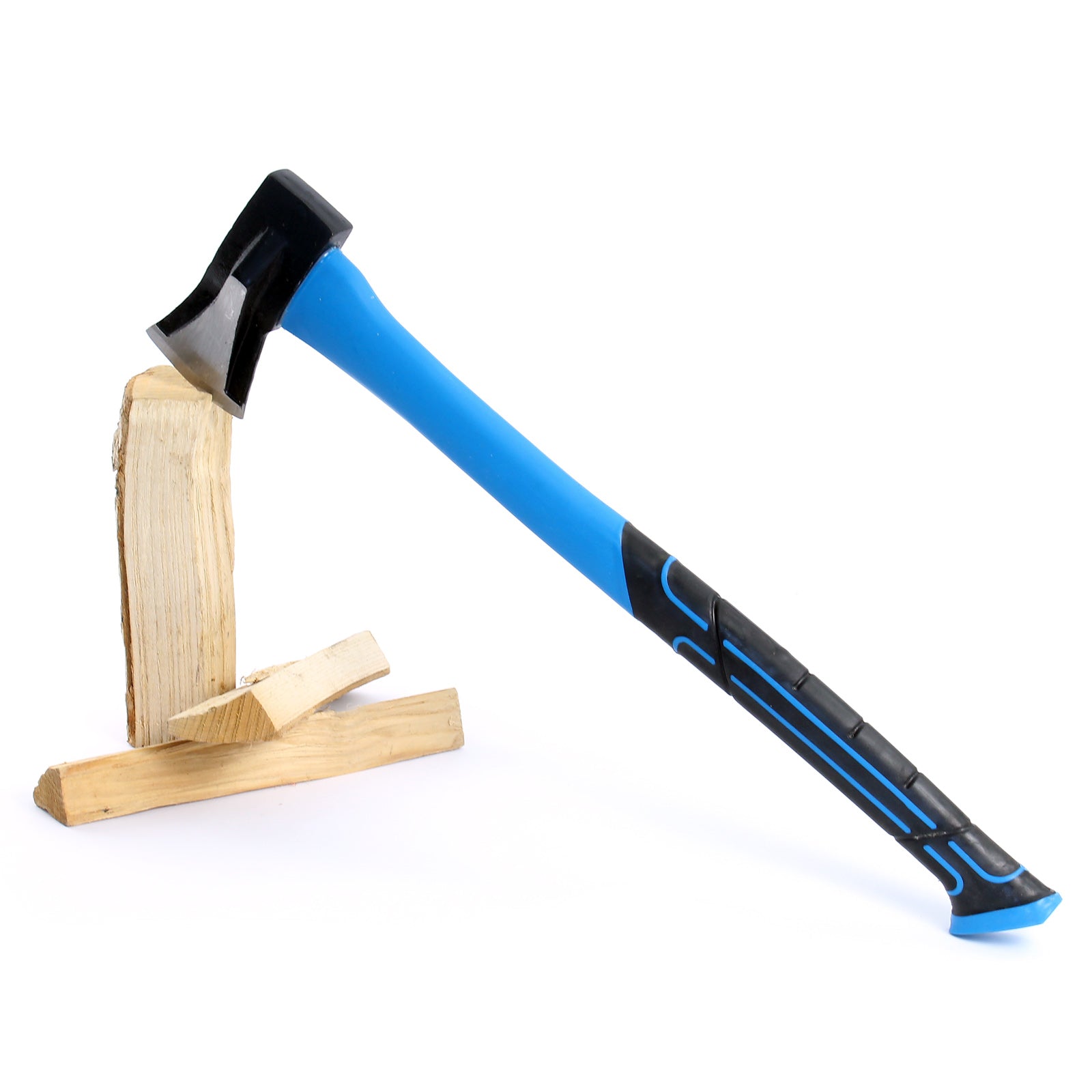 Set ascia e accetta da spacco 1000g lama in acciaio al carbonio Utensile spaccalegna