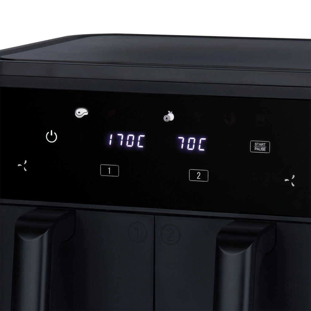 Friggitrice ad aria FRY900 H.Koenig 2x4,5L, 8 programmi, 2400W