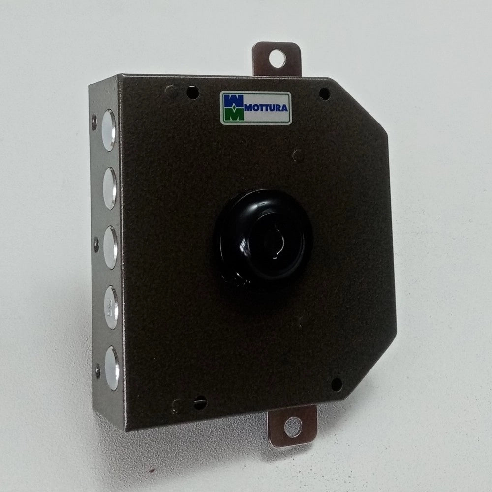 Mottura serratura ad applicare sinistra da 60mm senza scrocco per porte legno e ferro