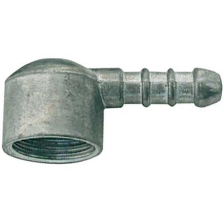RACCORDO PORTAGOMMA FEMMINA A 90  ° 1/2 -  EE ? 9 mm (GPL)