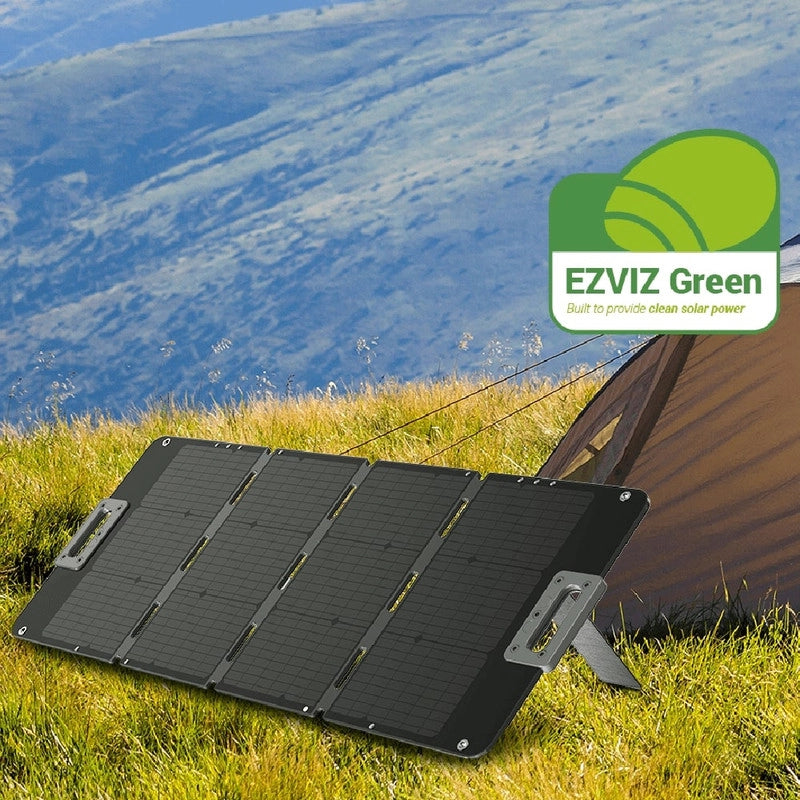 EZVIZ PSP200. pannello solare portatile. 200W. IP67. compatibile con power station ezviz. facile da trasportare