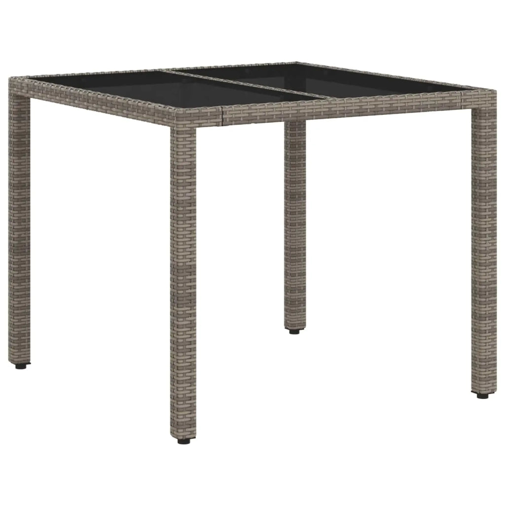Set da pranzo per esterni 5 pz polyrattan 3422329