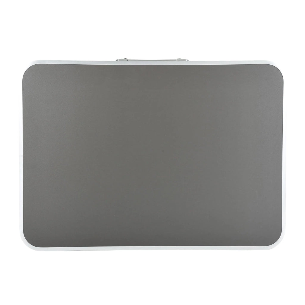 Tavolo da campeggio pieghevole ARES in alluminio grigio dimensioni 70x60x50 cm