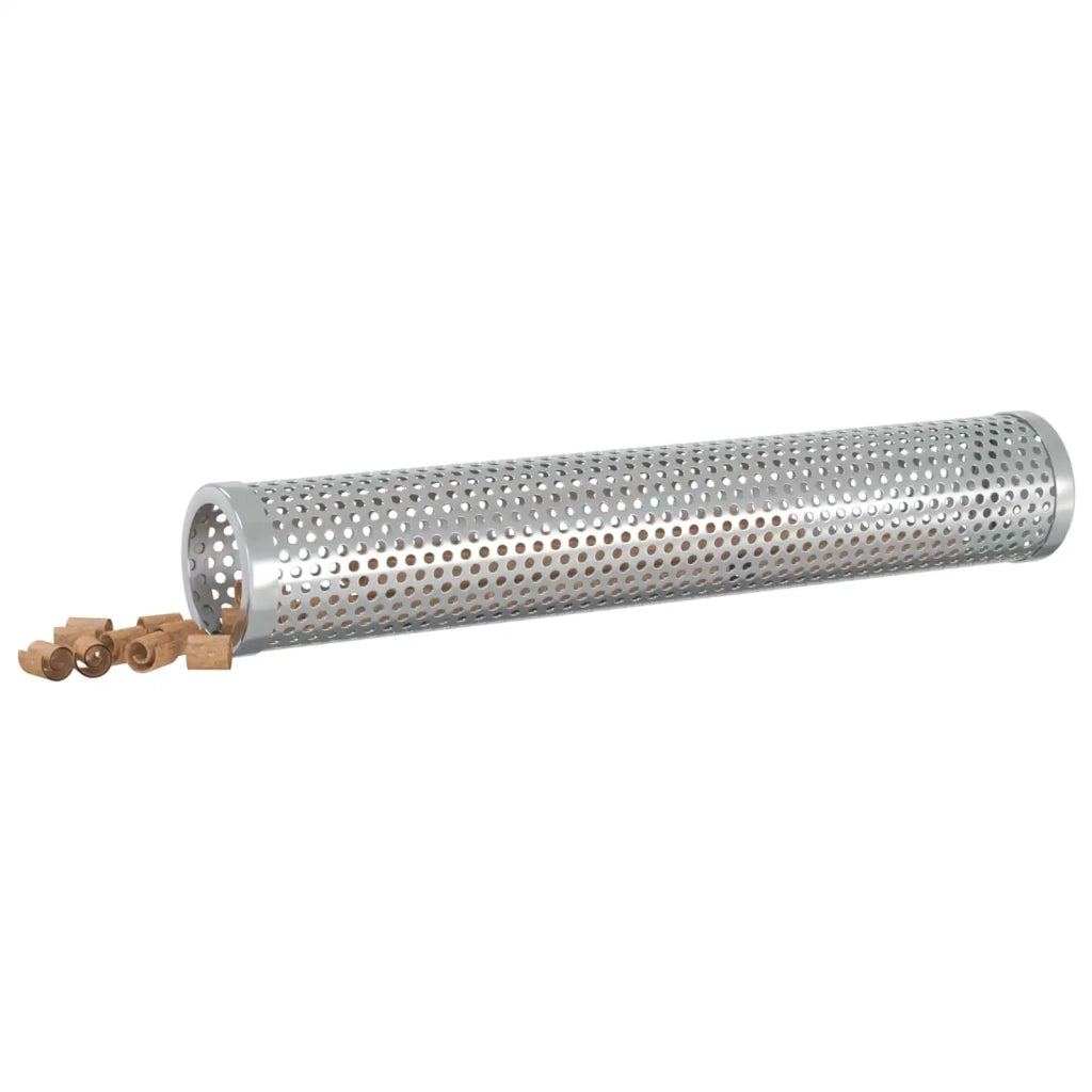 Tubo affumicatore 2 pcs Ø 5 x 30 cm Acciaio Inox 304 Argento 42042728