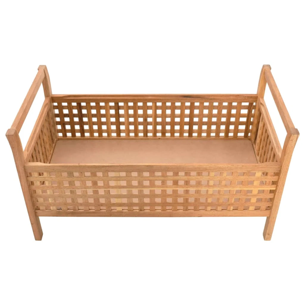 Panca contenitore 93 x 49 x 49 cm in legno massello di noce 02_0010743