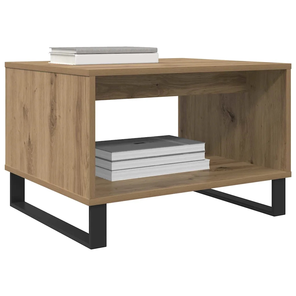 Tavolino da salotto rovere artigianale 60 x 50 x 40 cm 879613