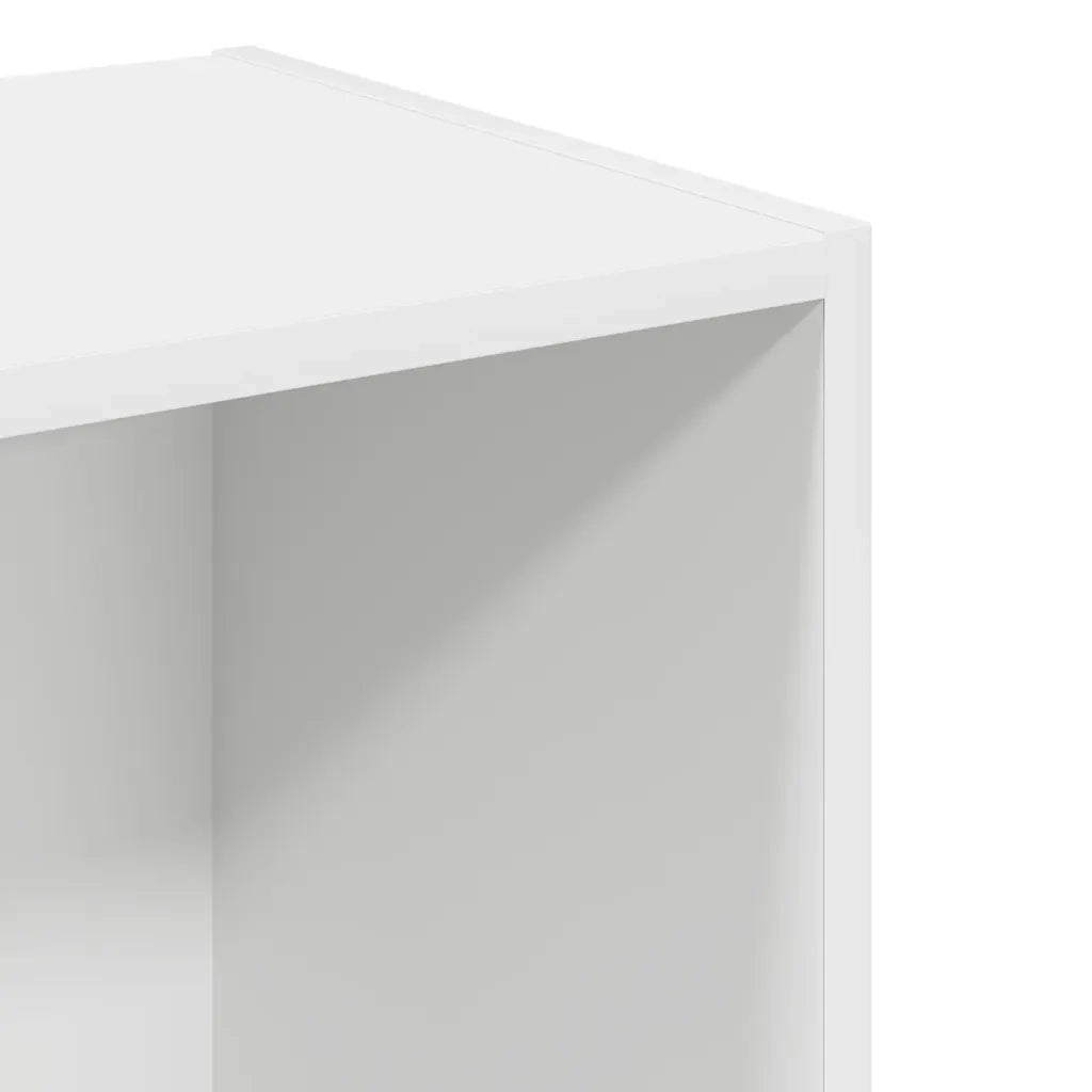 Libreria Bianca 40x30x152 cm in Legno Multistrato 857876
