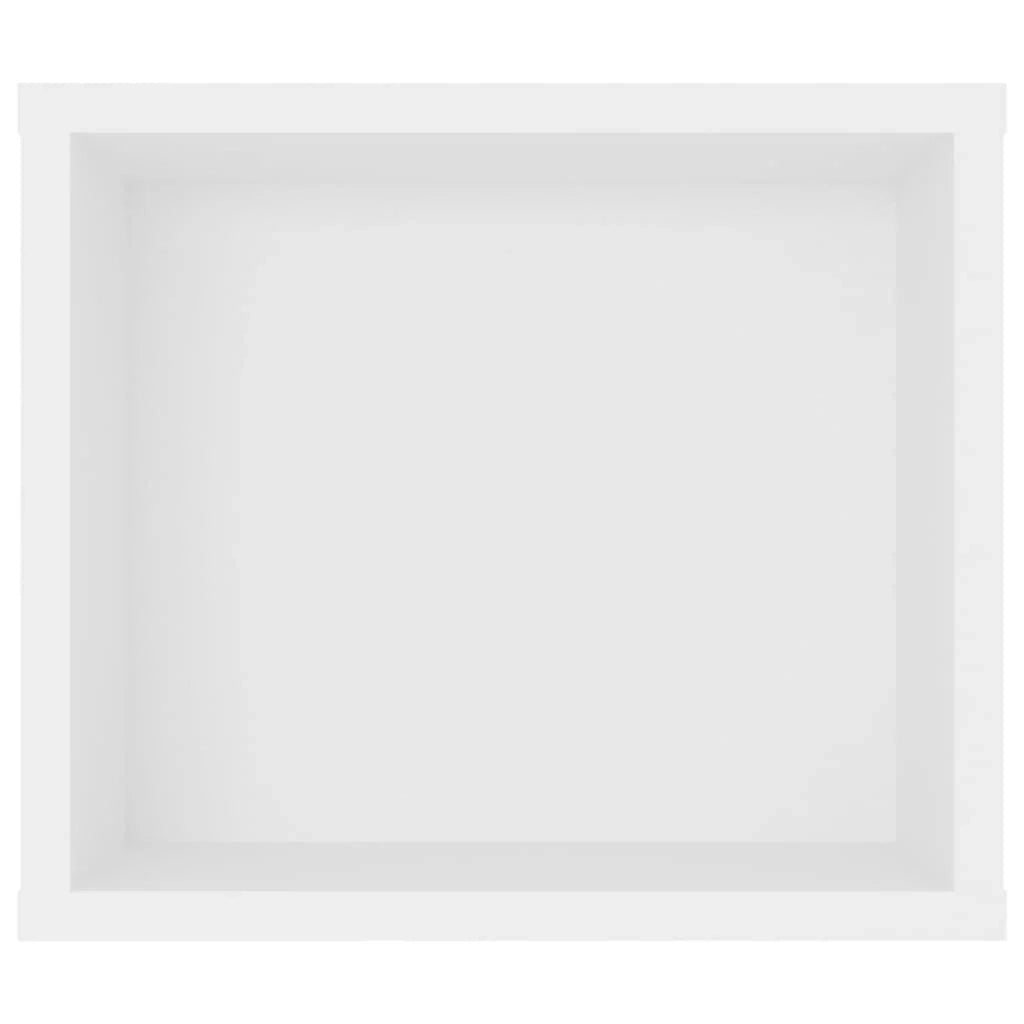 Mobile TV multimediale mensola TV mobile TV sala da pranzo soggiorno camera da letto a parete 100 x 30 x 26,5 cm legno ingegnerizzato bianco 02_0028482