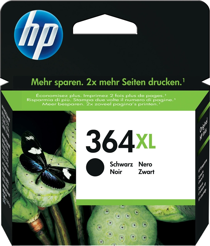 HP Cartuccia originale inchiostro nero ad alta capacità 364XL
