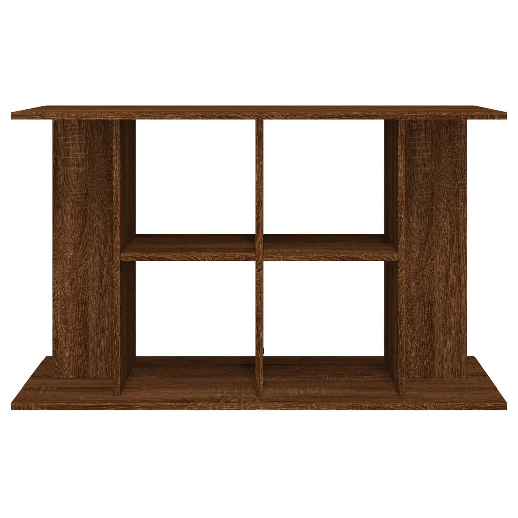 Supporto Acquario 100x40x60 cm Legno Multistrato Rovere Marrone 833590