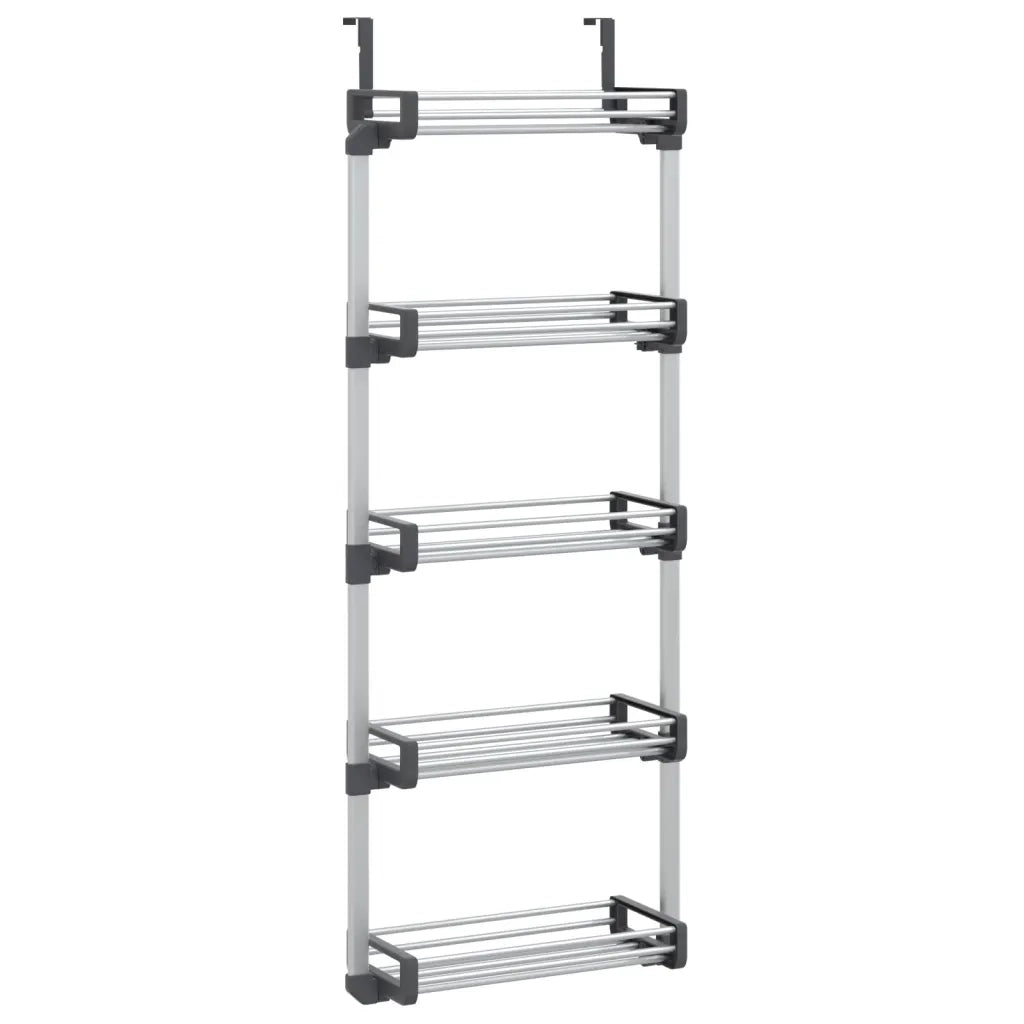 Organizzatore per Porta con 5 Ripiani 52x20x135 cm in Alluminio CFW9038936