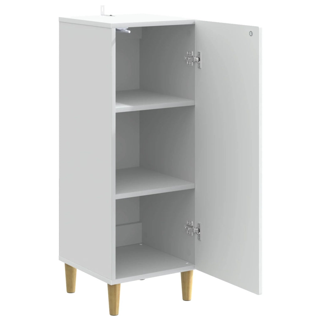Credenza Bianco 33 x 34,5 x 90 cm Legno ingegnerizzato 895055