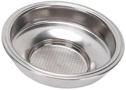 Supporto per filtro caffè in acciaio inossidabile - 58 mm filtromand - 18G capacità - accessori di ricambio - progetto duraturo - estrazione uniforme