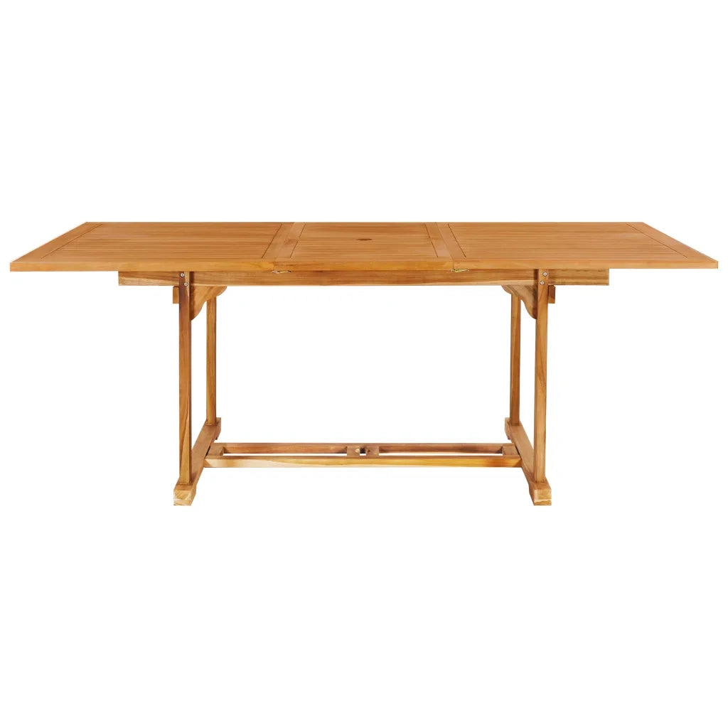 Set da Pranzo da Giardino 7 pz in Legno Massello di Teak cod mxl 40223