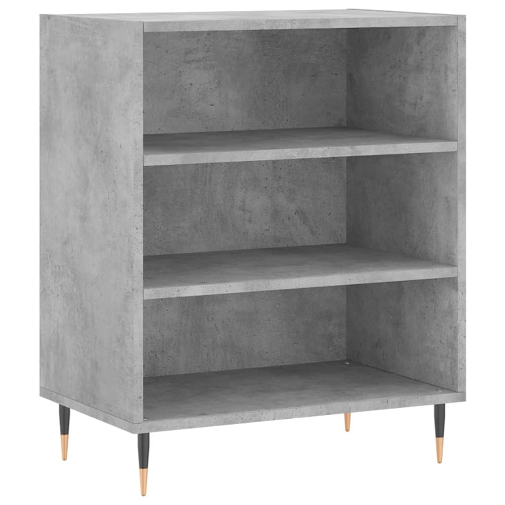 Buffet credenza cassettiera armadio mobile contenitore organizer per cucina soggiorno salotto 57 x 35 x 70 cm legno ingegnerizzato grigio 02_0031947