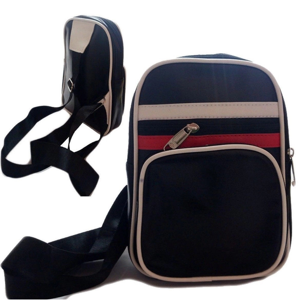 Trade Shop - Borsa Borsello Uomo Simil-pelle Tracolla Petto Mono Spalla Marsupio Lavoro 3048 -