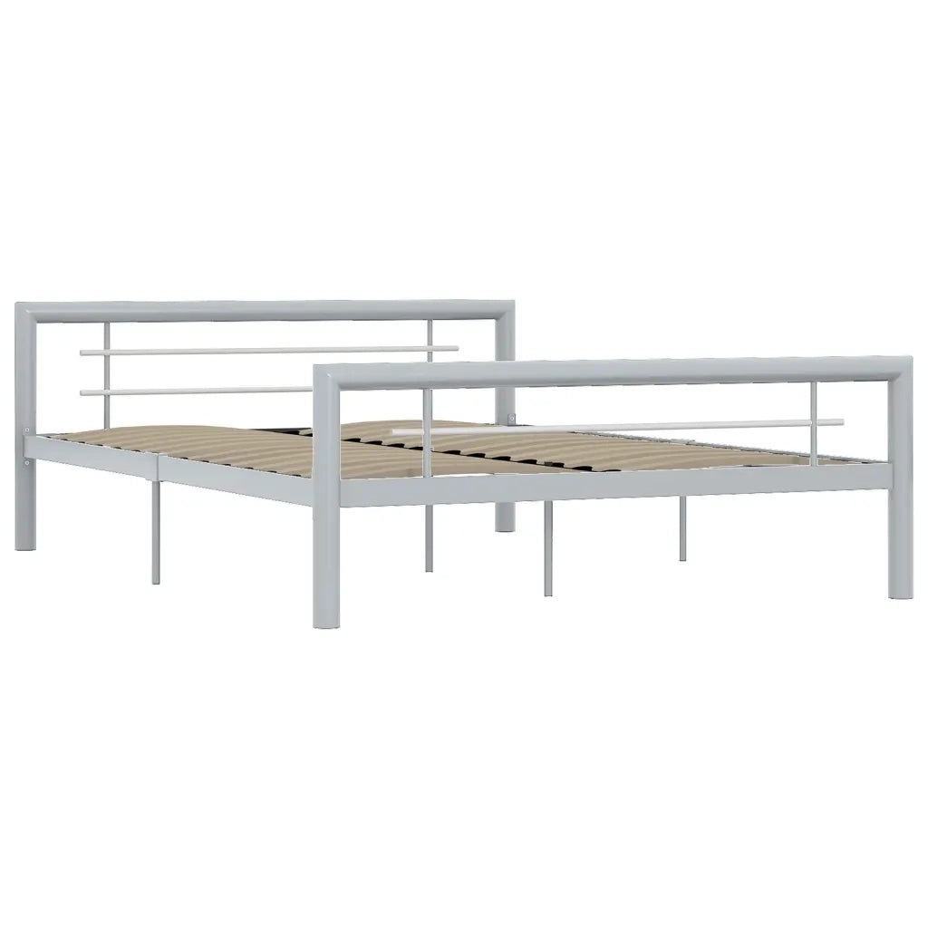 Giroletto Grigio e Bianco in Metallo 140x200 cm cod mxl 40008