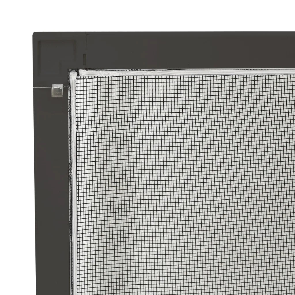 Zanzariera per Finestre Antracite 80x120 cm CFW9606626
