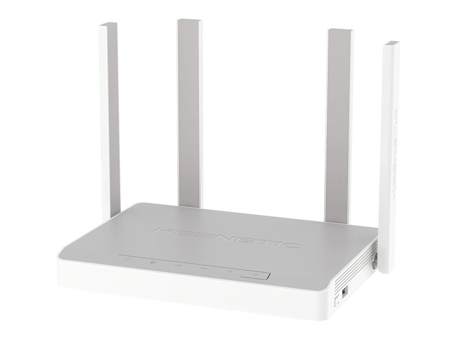 Keenetic hopper dsl modem router wi-fi 6 mesh supervectoring vdsl2/adsl2+ ax1800 con smart switch gigabit a 4 porte e porta usb 3.0 - KN-3610-01EN