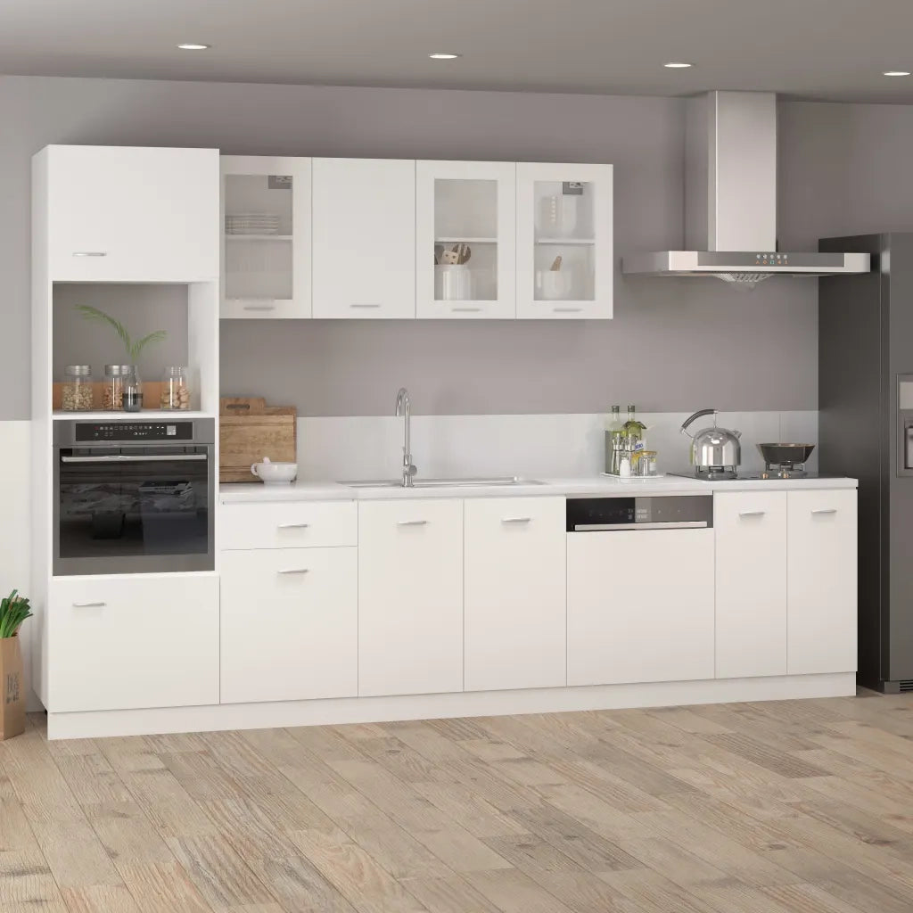 Mobile Pensile Bianco 39,5x31x60 cm in Legno Multistratocod mxl 126880