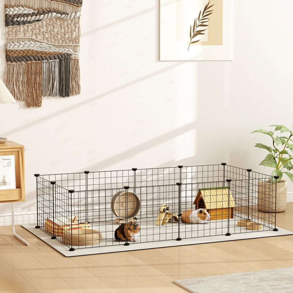 Recinto per animali domestici ¨C zephmum ¨C Nero 106x73x36 cm