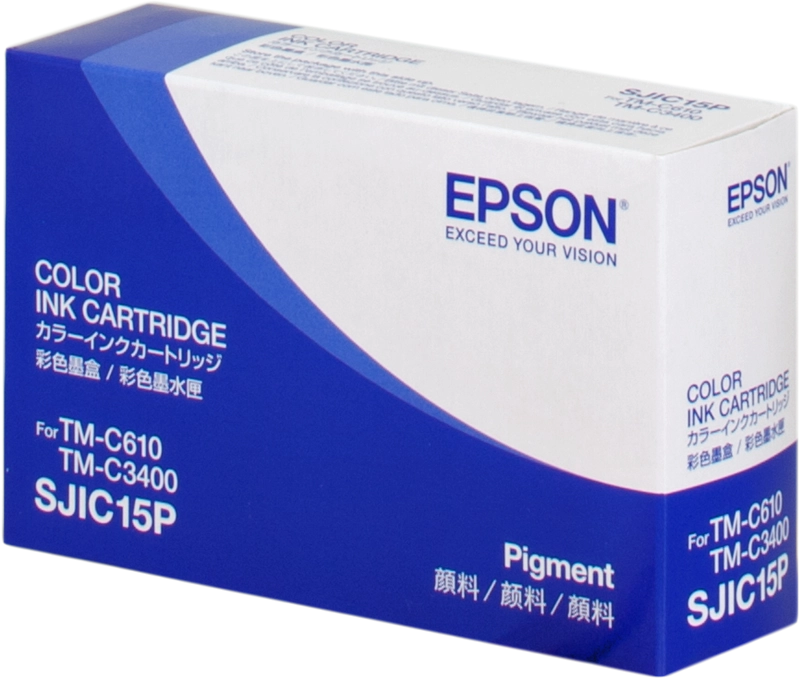 Epson SJIC15P(CMY): Ink cartridge for ColorWorks C3400 and TM-C610 (CMY)