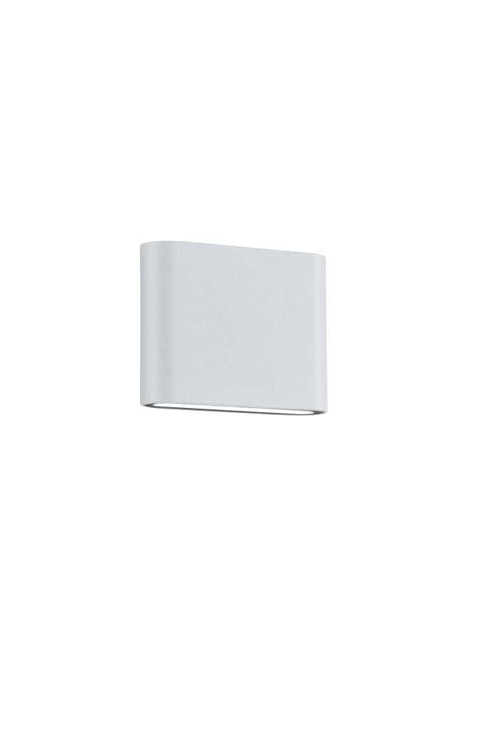 Applique da Esterno a LED in Pressofusione di alluminio Bianco Opaco