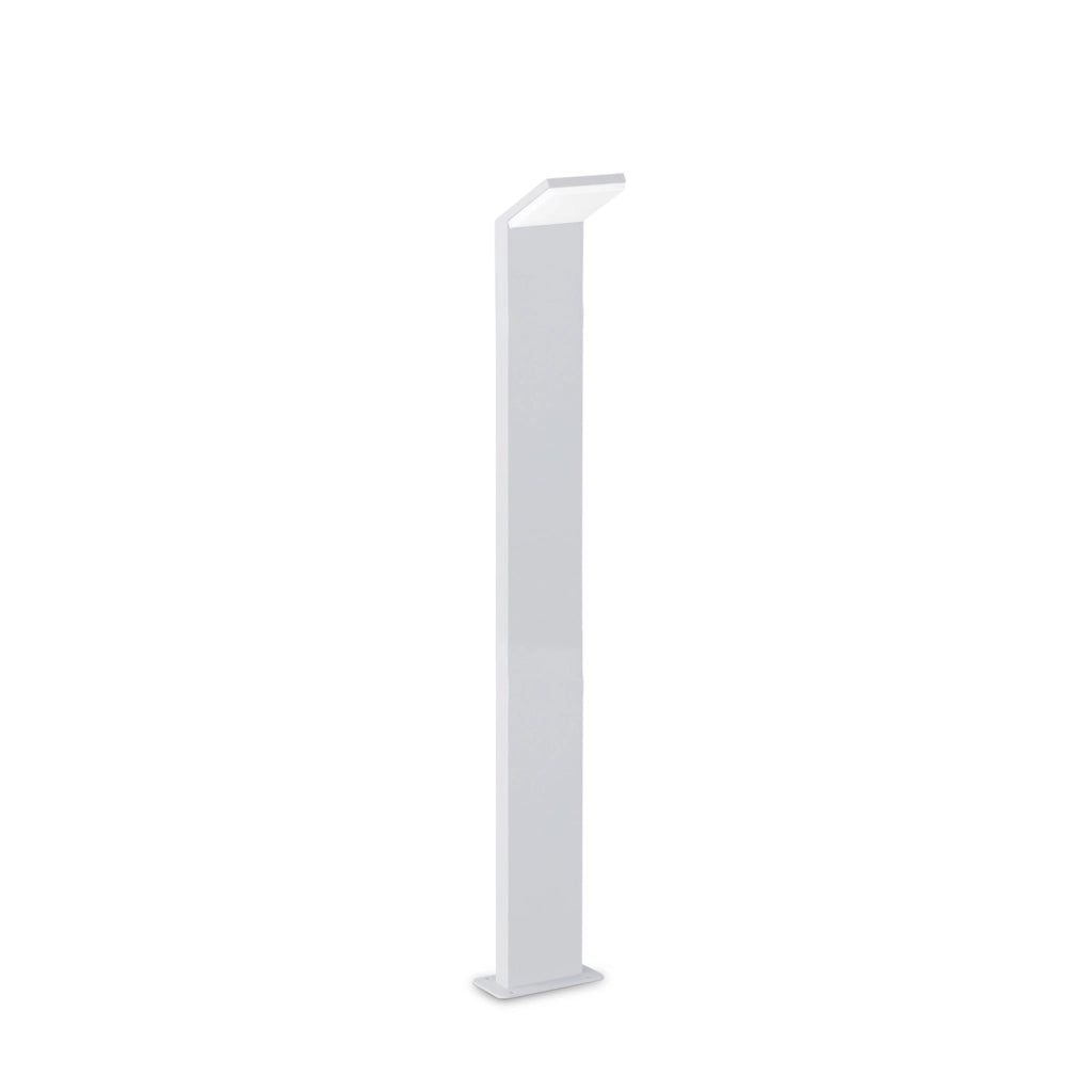 Piantana Da Terra Contemporaneo Style Alluminio Bianco Led 9W 4000K Ip54