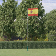 Asta e Bandiera Spagna 5,55 m Alluminio cod mxl 77631