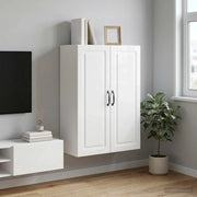 Mobiletto a muro Bianco Lucido 66 x 34,5 x 90 cm 899249