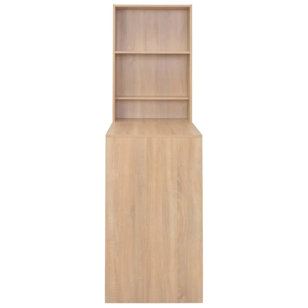 Tavolo alto da bar/bistrot con mobile rovere marrone 200 cm 0902043