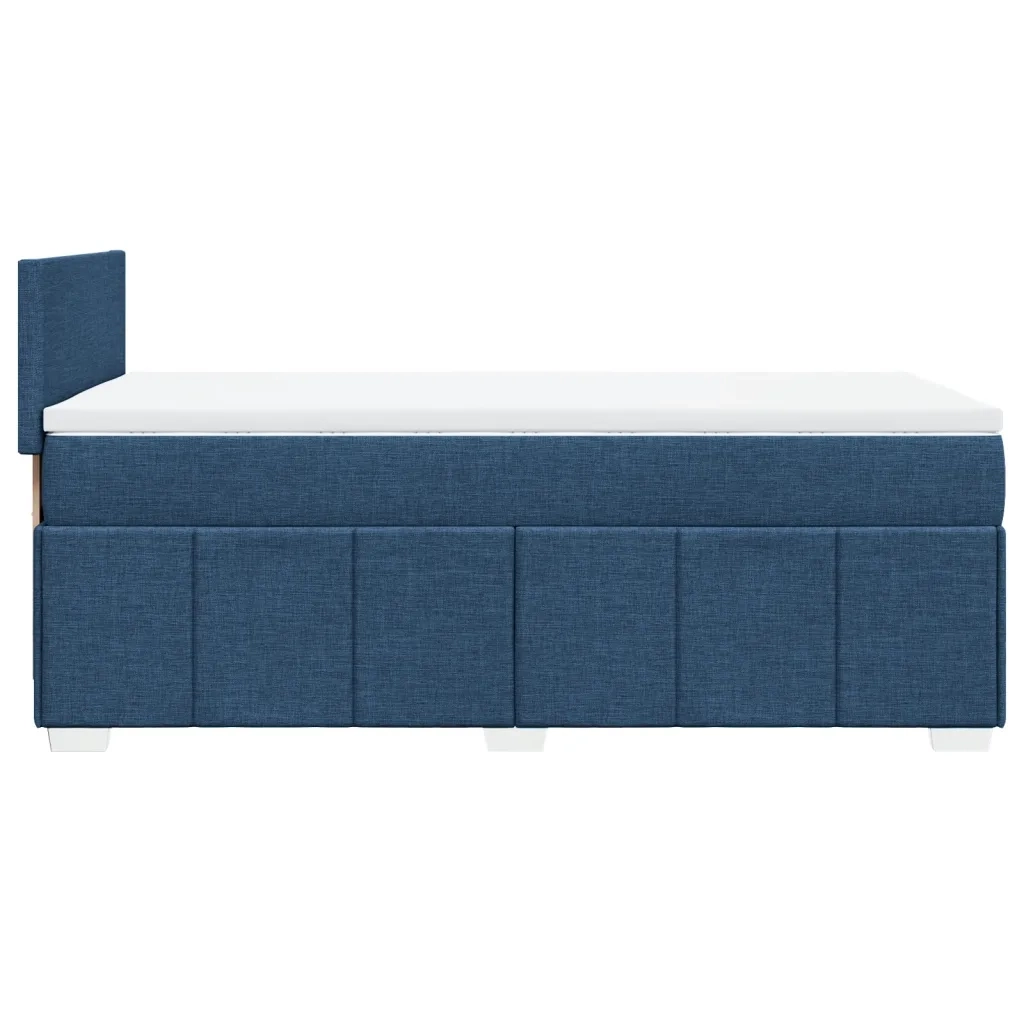 Giroletto a Molle con Materasso Blu 90x200 cm inTessuto 3289250