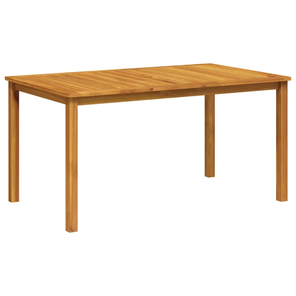 Set da pranzo da giardino 7 pezzi Naturale 3434576