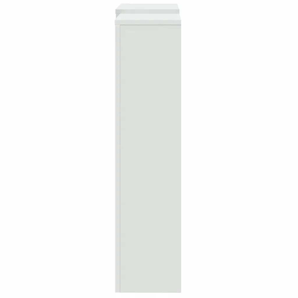 Copertura Termosifone Bianca 205x21,5x83,5 cm Legno Multistrato 852717