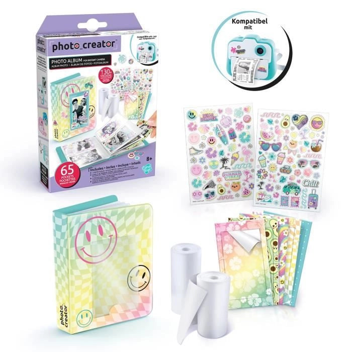 Set di cofanetti per album fotografici Canal Toys per fotocamera a stampa istantanea -