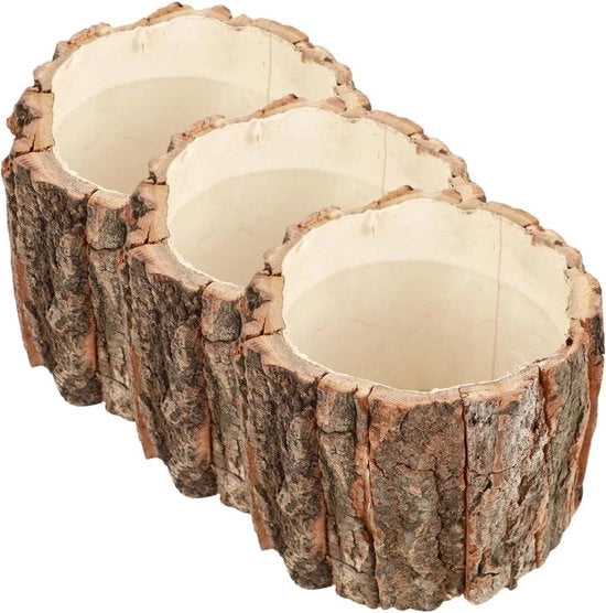 Piattaforma di rotazione in legno per vasi di fiori e piante bonsai