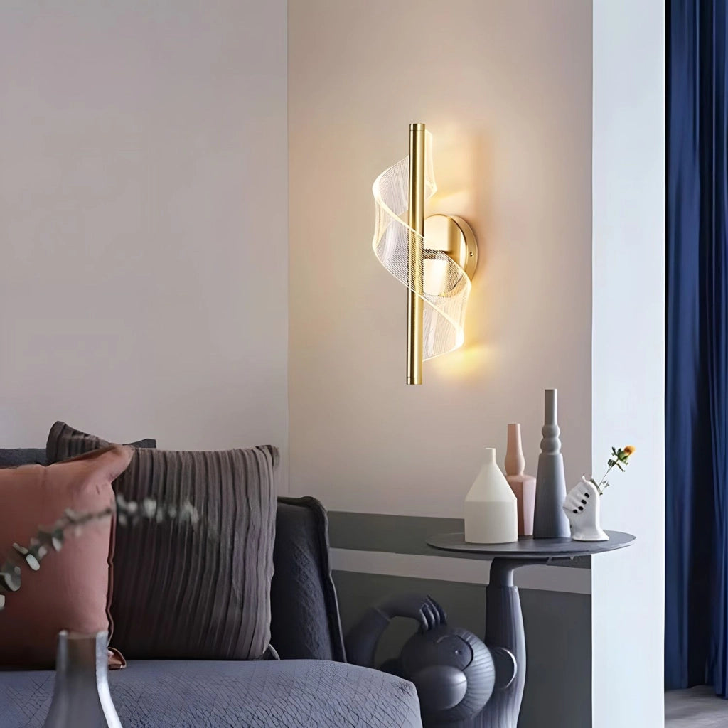 Lampada Da Parete Led G032-w Gold