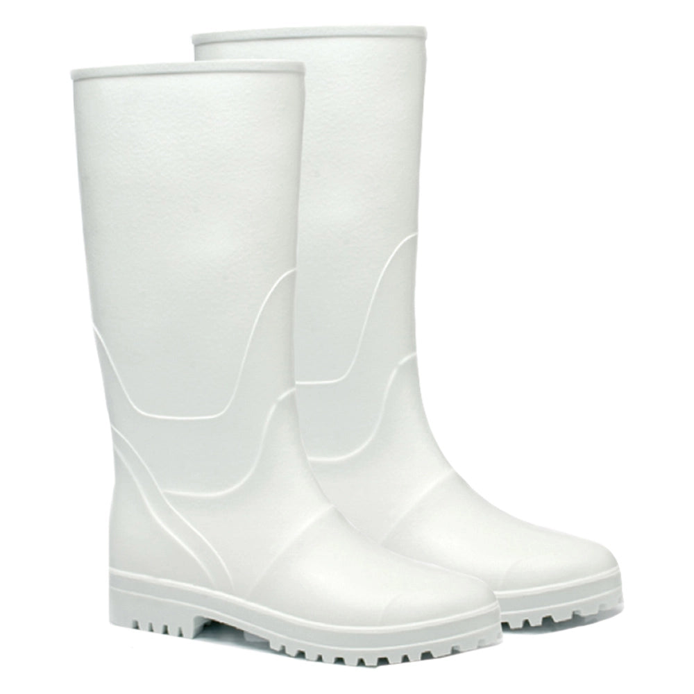 STIVALI 'GINOCCHIO' N. 44 - colore bianco  - MADE IN ITALY