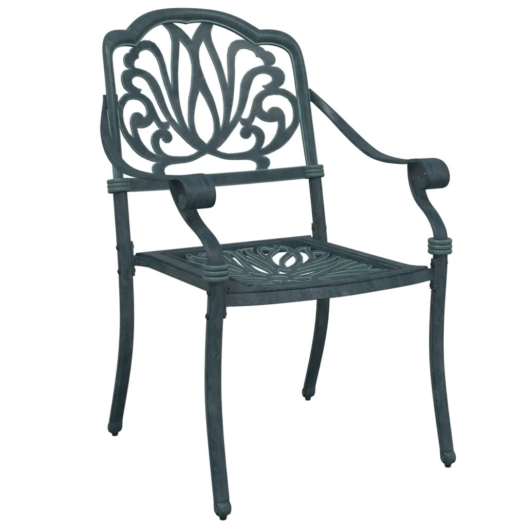 Set da Bistrò 3 pz Verde in Alluminio Pressofuso 3216340