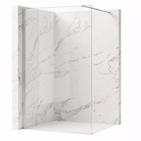 Parete Doccia Rea Flexi Transparent / Chrome 100