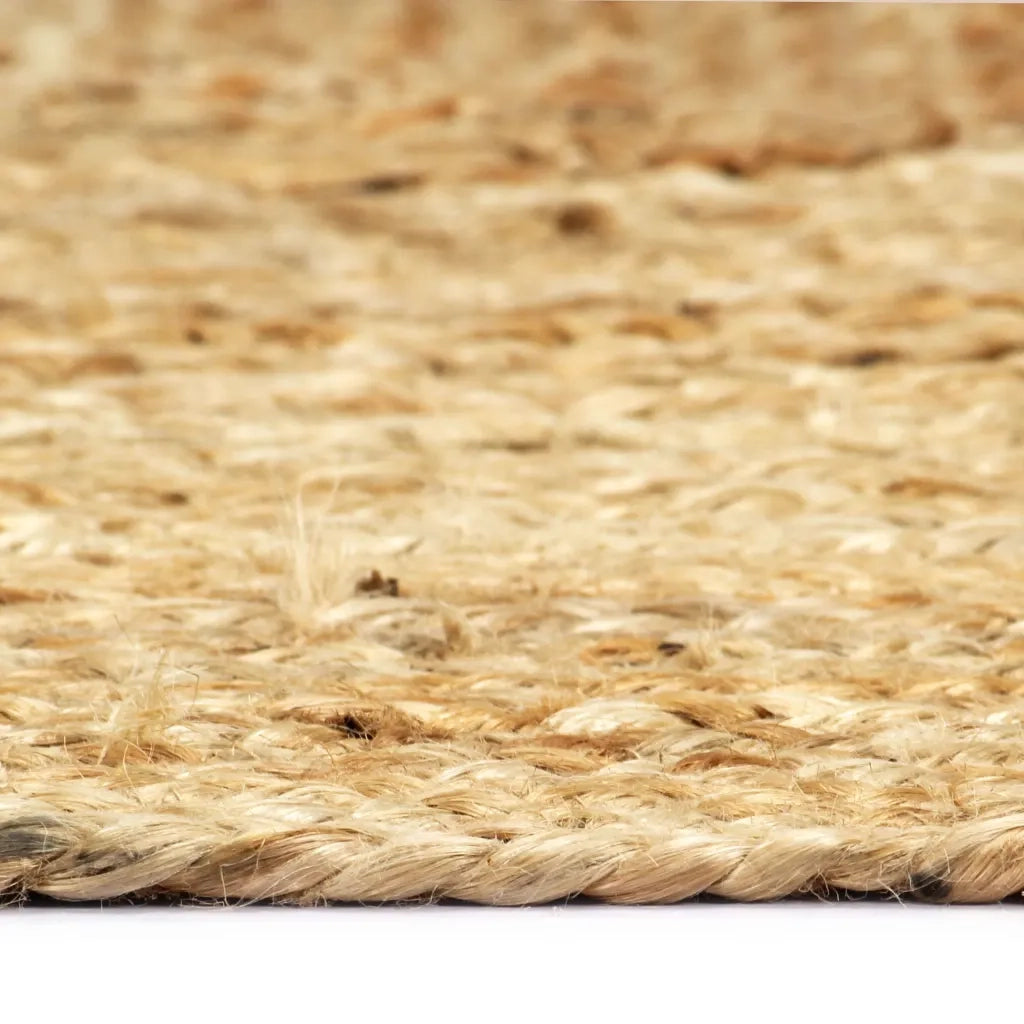 Tappeto Artigianale in Juta Naturale 80x160 cm 133728