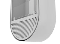 Camino a Bioetanolo da Parete 50x25x130 cm Incyrcle Slim Vert Bianco