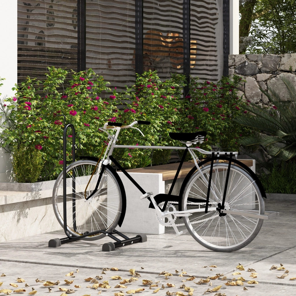 Parcheggio Biciclette Verticale e Orizzontale con Ganci Ajustabili ¨C zephmum ¨C Nero